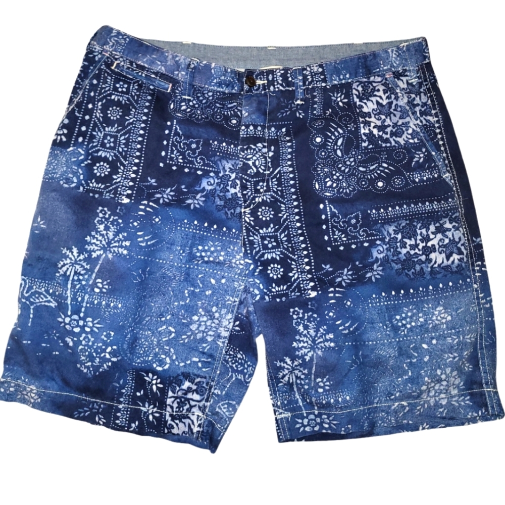 Polo bandana style relax fit shorts